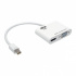 Tripp Lite by Eaton Adaptador Convertidor Todo en Uno Keyspan Mini DisplayPort 1.2 Macho - VGA/HDMI Hembra, Blanco