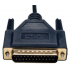 Tripp Lite by Eaton Cable Serial DB9 Hembra - DB25 Macho, 1.83 Metros, Negro  2