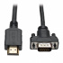 Tripp Lite by Eaton Cable HDMI Macho - VGA HD15 Macho, 4.6 Metros, Negro