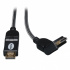 Tripp Lite by Eaton Cable HDMI de Alta Velocidad con Conectores Giratorios, HDMI 1.3 Macho - HDMI 1.3 Macho, 4K, 30Hz, 3.05 Metros, Negro  1