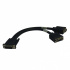 Tripp Lite by Eaton Cable Divisor en ''Y'' DMS Macho - VGA (D-Sub) Hembra, 30cm, Negro