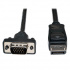 Tripp Lite by Eaton Cable P581-006-VGA-V2 DisplayPort Macho - VGA Macho, 1.8 Metros, Negro  1