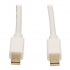 Tripp Lite by Eaton Cable P584-006 Mini DisplayPort Macho - Mini DisplayPort Macho, 1 Metro, Blanco