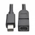 Tripp Lite by Eaton Extensión  P585-003 Mini DisplayPort Macho - Mini DisplayPort Hembra, 90cm, Negro