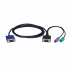Tripp Lite by Eaton Cable KVM P750-006, VGA (D-Sub) - MINI DIN-6 x 2, 1.8 Metros  1