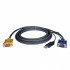 Tripp Lite by Eaton Cable Switch, VGA (D-Sub) - HD15 M, USB A, 3 Metros  1
