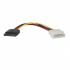 Tripp Lite by Eaton Cable de Poder SATA Macho - Molex 4-pin Hembra, 15.24cm  1