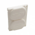 Tripp Lite by Eaton Tapa de Seguridad para Pared, 2 Puertos, Blanco