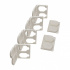 Tripp Lite by Eaton Tapa de Seguridad para Pared, 2 Puertos, Blanco - Imagen adicional 3