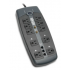 Tripp Lite by Eaton Supresor de Picos Protect It!, 10 Contactos, 3345 Joules, 2.44 Metros, para Teléfono/Módem/Coaxial