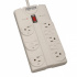 Tripp Lite by Eaton Supresor de Picos Protect It!, 8 Contactos, 1440 Joules, 2.43 Metros, Gris Claro