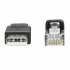 Tripp Lite by Eaton Cable USB Macho - RJ-45 Macho, 3 Metros, Negro  4