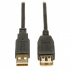 Tripp Lite by Eaton Cable USB 2.0 A Macho - USB 2.0 A Hembra, 90cm, Negro  1