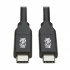 Tripp Lite by Eaton Cable USB-C Macho - USB-C Macho, 2 Metros, Negro
