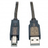 Tripp Lite by Eaton Cable USB 2.0 A Macho - USB 2.0 B Macho, 15.24 Metros, Negro  1