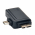 Tripp Lite by Eaton Adaptador OTG 2 en 1 USB A Hembra - Micro USB 2.0 B/Micro USB 3.0 B Macho, Negro  1