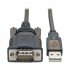 Tripp Lite by Eaton Cable RS232 Macho - USB Macho, 1.5 Metros, Negro