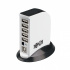 Tripp Lite by Eaton Hub USB 2.0 de Alta Velocidad, 7 Puertos, 480 Mbit/s, Negro/Blanco  1