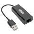Tripp Lite by Eaton Adaptador USB 2.0 A Macho - RJ-45 Hembra, Negro  1