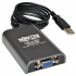 Tripp Lite by Eaton Adaptador USB 2.0 Macho - VGA Hembra, Negro  1