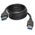 Tripp Lite by Eaton Cable USB A Macho - USB A Macho, 90cm, Negro  2