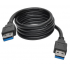 Tripp Lite by Eaton Cable USB-A Macho - USB-A Macho, 90cm   2