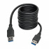 Tripp Lite by Eaton Cable USB A Macho - USB A Macho, 1.8 Metros, Negro  3