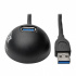 Tripp Lite by Eaton Cable de Extension de Escritorio USB Macho - USB Hembra, 1.8 Metros, Negro