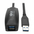 Tripp Lite by Eaton Cable de Extensión Repetidor Activo USB Macho - USB Hembra, 4.8 Metros, Negro  1