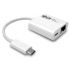 Tripp Lite by Eaton Adaptador de Red USB C U436-06N-G-C, Alámbrico, Blanco