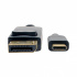 Tripp Lite by Eaton Cable USB C Macho - Displayport 4k Macho, 91cm, Compatible con Thunderbolt 3, Negro  4