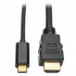 Tripp Lite by Eaton Cable USB C Macho - HDMI 4K Macho, 1.8 Metros, Compatible con Thunderbolt 3, Negro  1