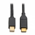 Tripp Lite by Eaton Cable USB C Macho - Mini DisplayPort Macho, 1.83 Metros, Negro  1