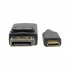 Tripp Lite by Eaton Cable USB C Macho - DisplayPort Macho, Compatible con Thunderbolt 3, 3 Metros, Negro  4