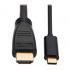 Tripp Lite by Eaton Cable USB C Macho - HDMI Macho, 3.05 Metros, Negro  1