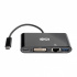 Tripp Lite by Eaton Docking Station USB-C, 1x DVI-I/USB 3.0 A/USB C/RJ-45  3