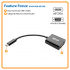 Tripp Lite by Eaton Adaptador USB-C Macho - VGA Hembra   6
