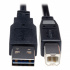 Tripp Lite by Eaton Cable USB A 2.0 Macho - USB B Macho, 30cm, Negro  1