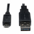 Tripp Lite by Eaton Cable USB Macho - Micro-USB-B Macho, 30cm, Negro  1