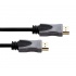 True Basix Cable TB-916691 HDMI Macho - HDMI Macho, 1.8 Metros, Negro/Gris  3