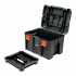 Truper Caja de Herramientas 102643, 2 Compartimentos, Negro/Naranja - Imagen adicional 1