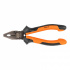 Truper Pinza para Electricista T201-6X, 6”, Naranja/Negro  1