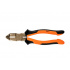 Truper Pinzas de Electricista T200-8X, 8”, Negro/Naranja