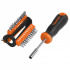 Truper Desarmador Multipunta, 33 Piezas, Negro/Naranja - Imagen adicional 1