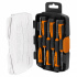 Truper Juego de Desarmadores JOY-6L, 6 Piezas, Negro/Naranja