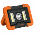 Truper Lámpara de Trabajo LED Recargable LAT-1300, 1600 Lúmenes, Naranja/Negro
