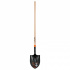 Pala Redonda Truper T-2000, 143cm, con Mango de Madera