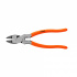 Truper Pinza de Electricista T210-9, 9", Negro/Naranja