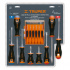 Truper Juego de Desarmadores DTJ-14B, 14 Piezas, Naranja/Negro  2