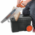 Truper Caja para Herramientas con Ruedas CHP-23R, 23", Polipropileno, Negro  6